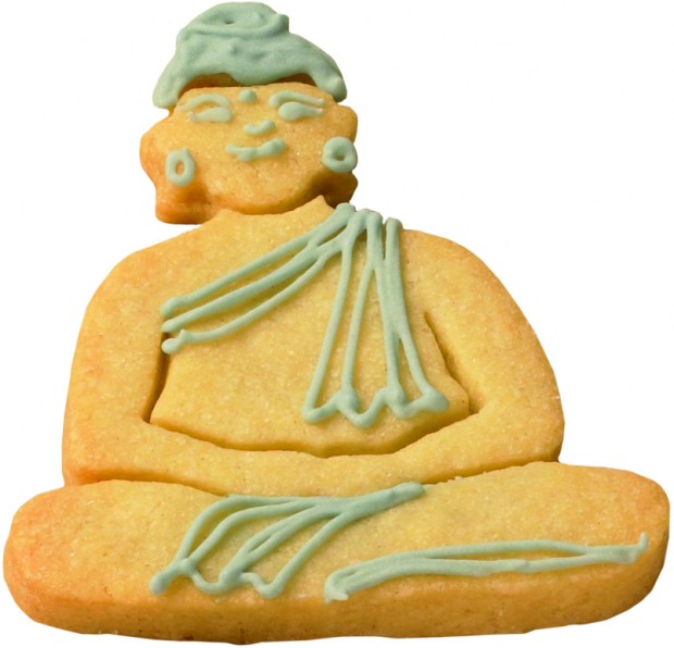 Buddha Ausstechform, mycupcake, Kekse backen