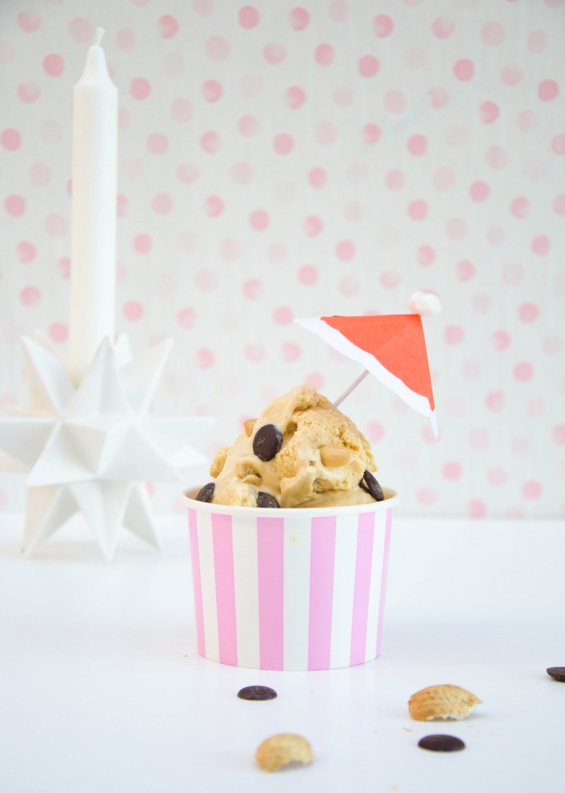 Erdnusseis, Eis machen,