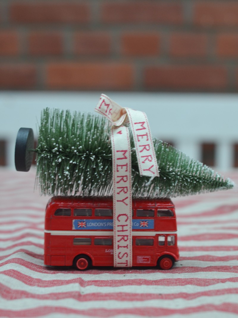 London Bus, Weihnachten mit Kindern feiern